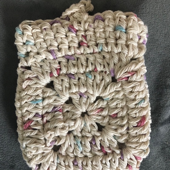 Gift packaged Spa bath gift set, 5 inch pouf and 2 soap savers - Picture 5 of 9